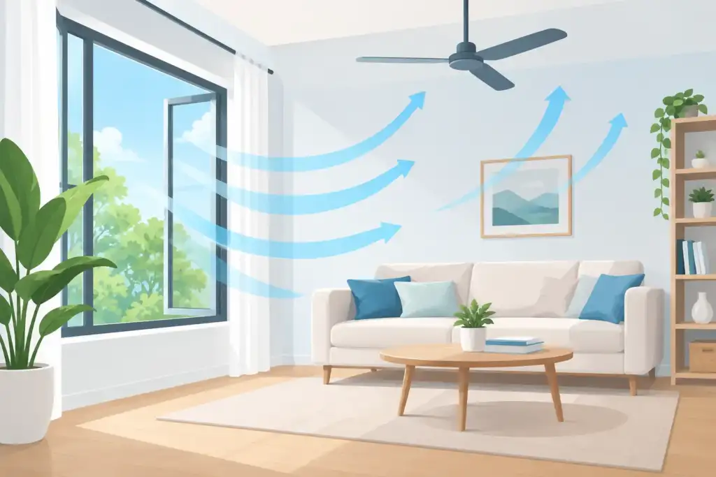 How to Improve Home Airflow for Fresher Rooms