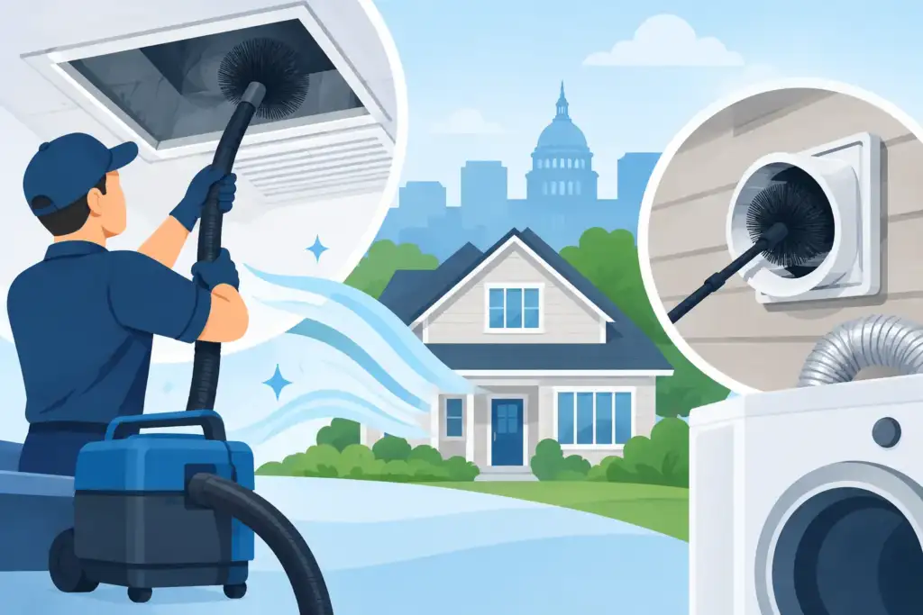 Air Duct Cleaning and Dryer Vent Cleaning in Arlington