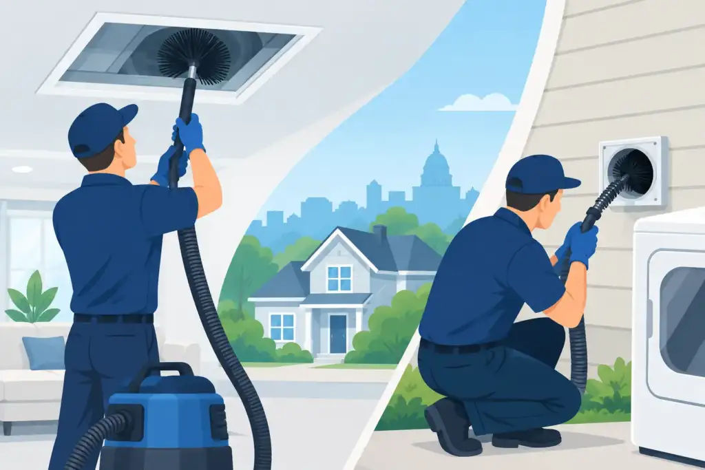 Air Duct Cleaning and Dryer Vent Cleaning in Fairfax