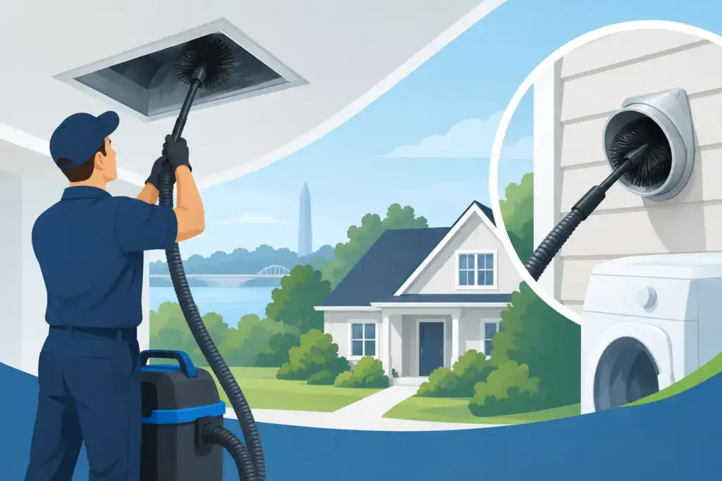 Air Duct Cleaning and Dryer Vent Cleaning in Potomac