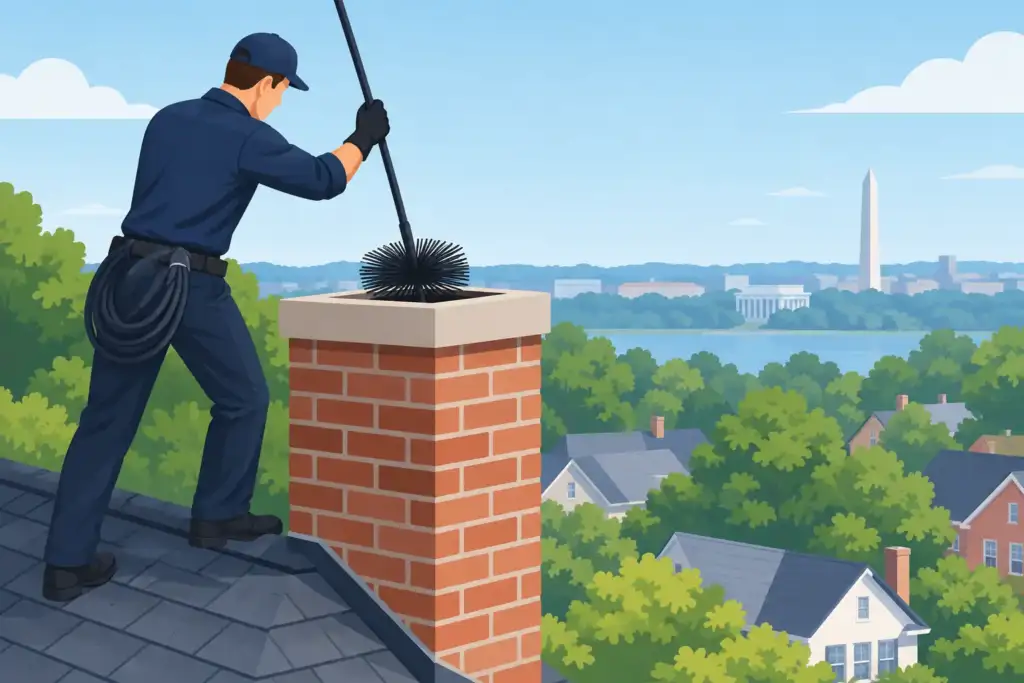 Chimney Cleaning Near Me in Falls Church, VA