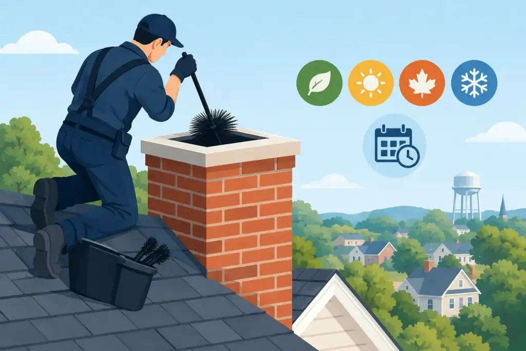 When to Book Chimney Cleaning Near Me in Herndon, VA